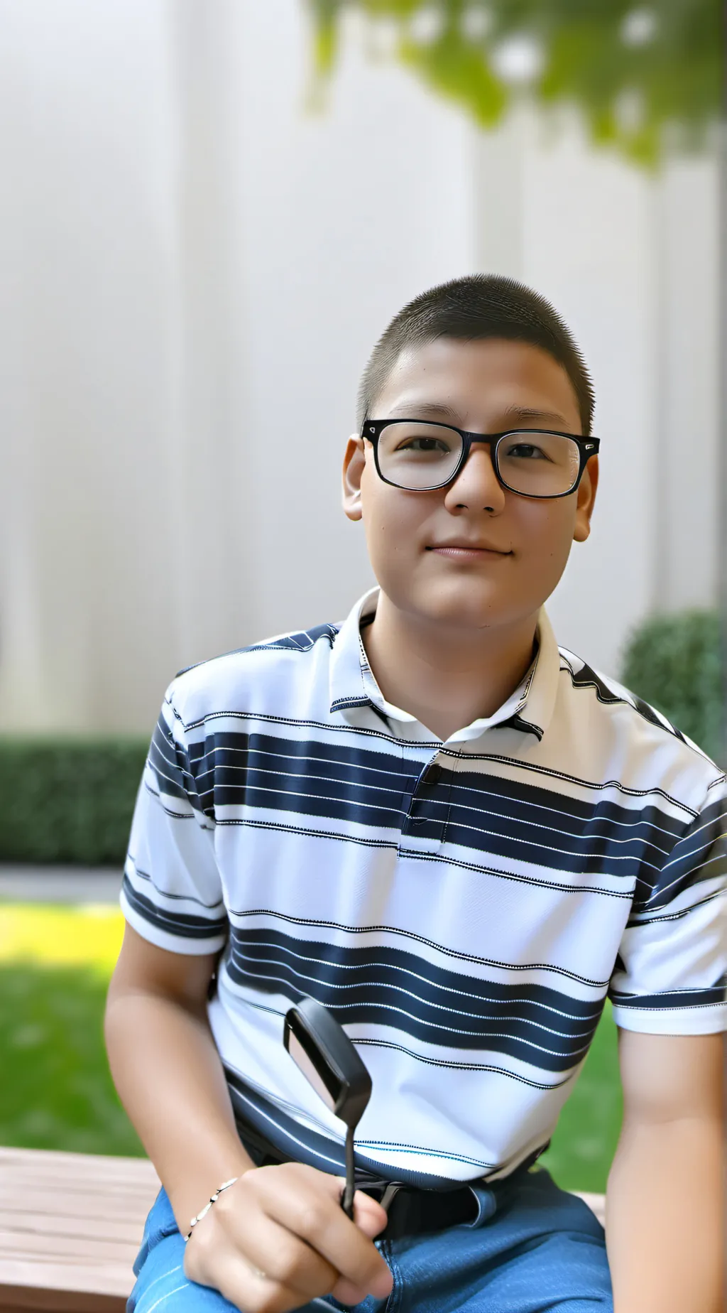 ai character: konrad  background