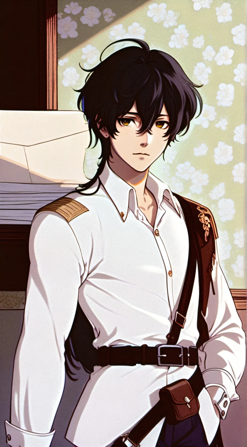 ai character: Dream SMP background