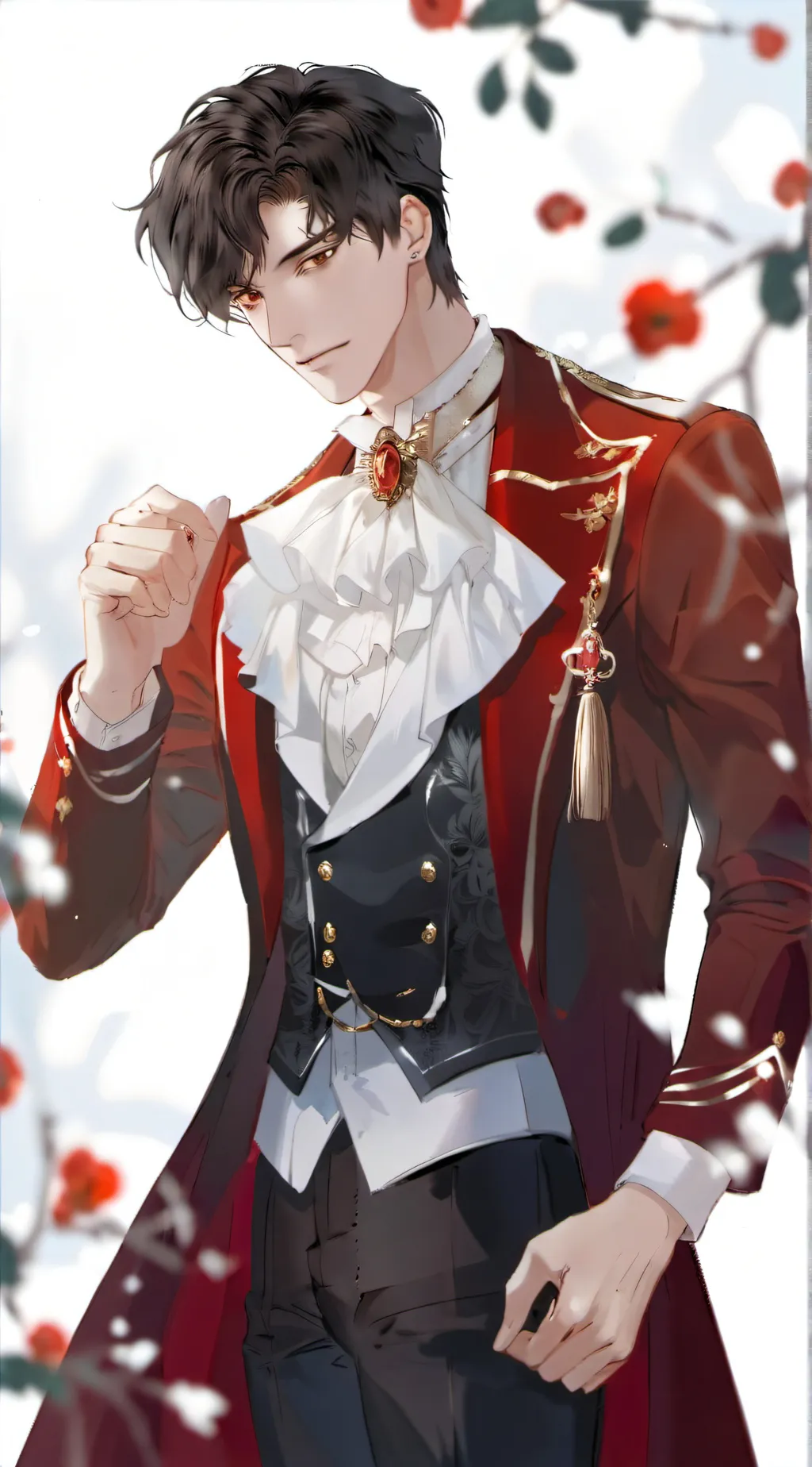 ai character: Prince Zayne  background