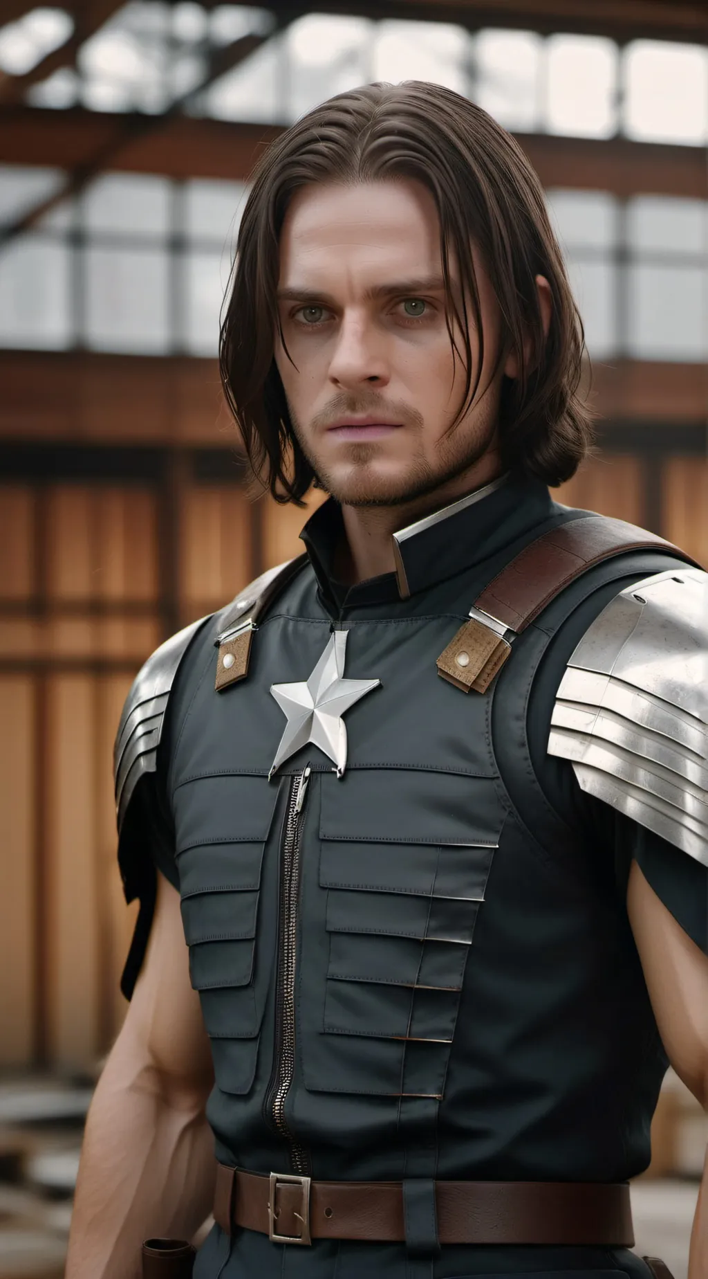 ai character: Bucky Barns background