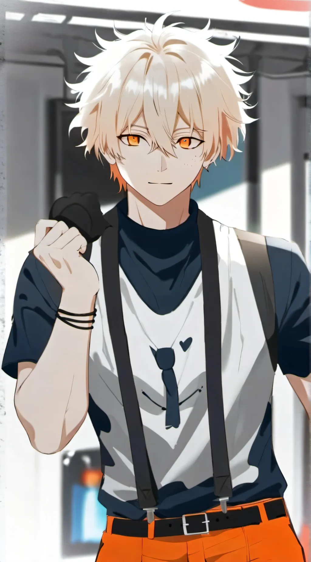 ai character: Bakugo🔥 background