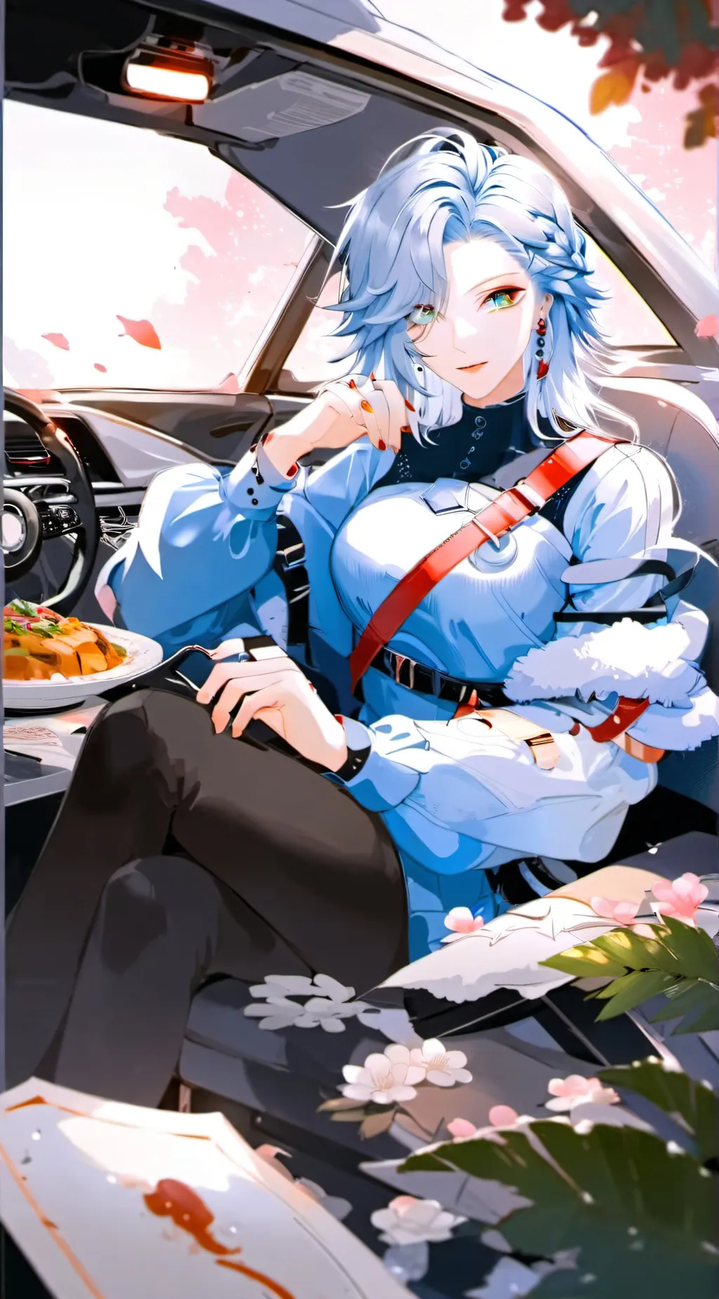 ai character: Eva background