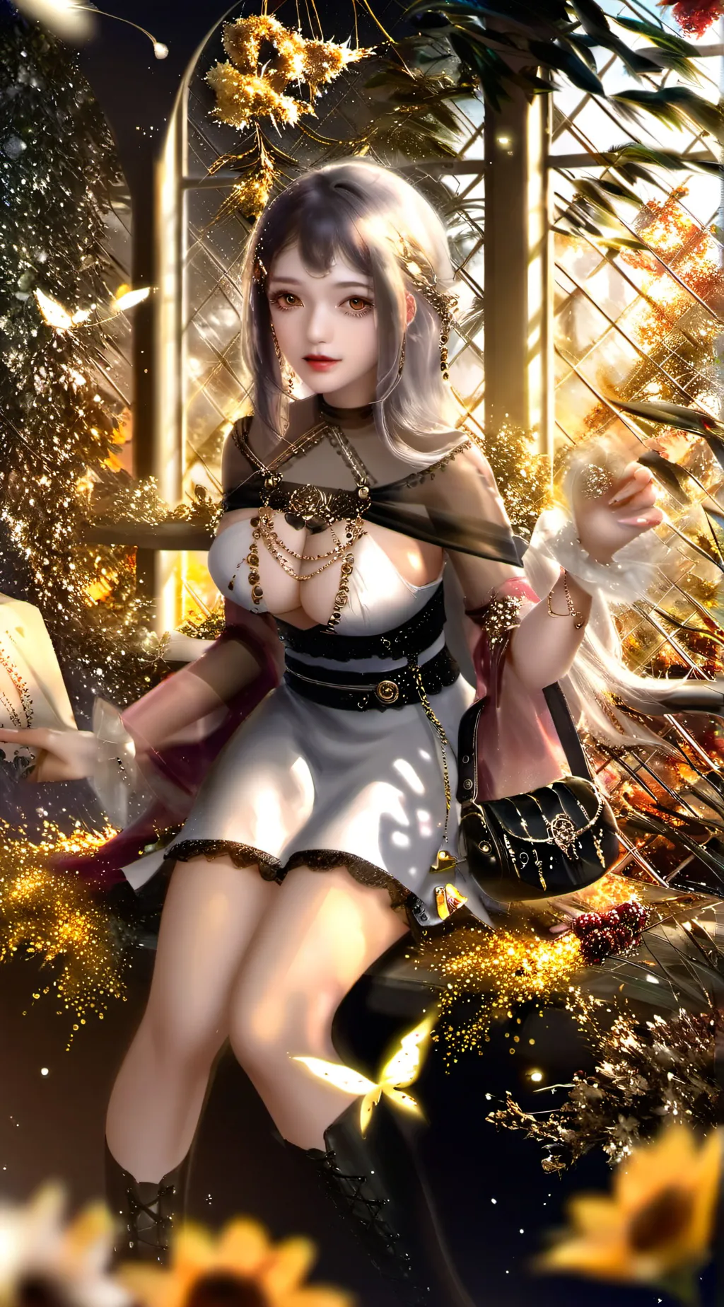 ai character: SARAH background