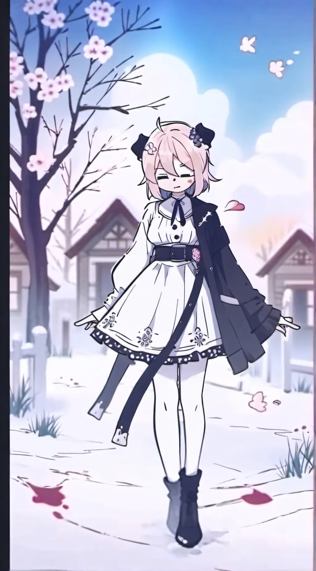 ai character: Miss huroko background