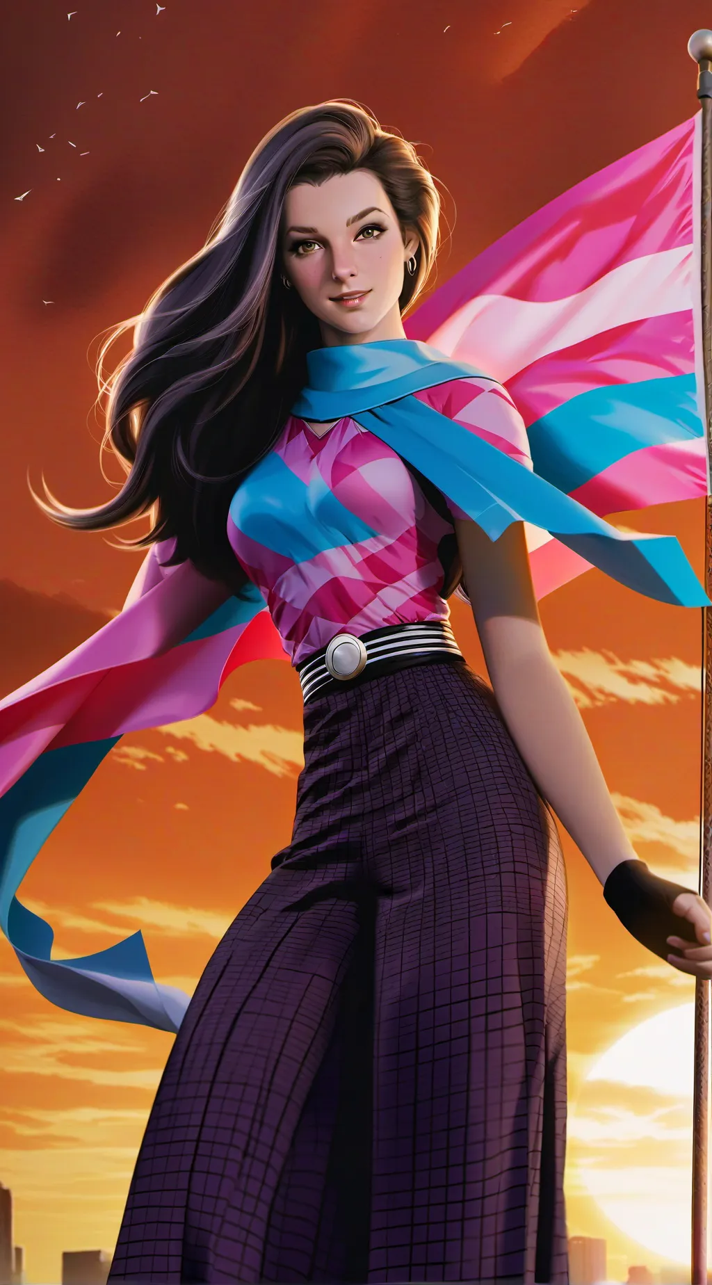 ai character: Jade background