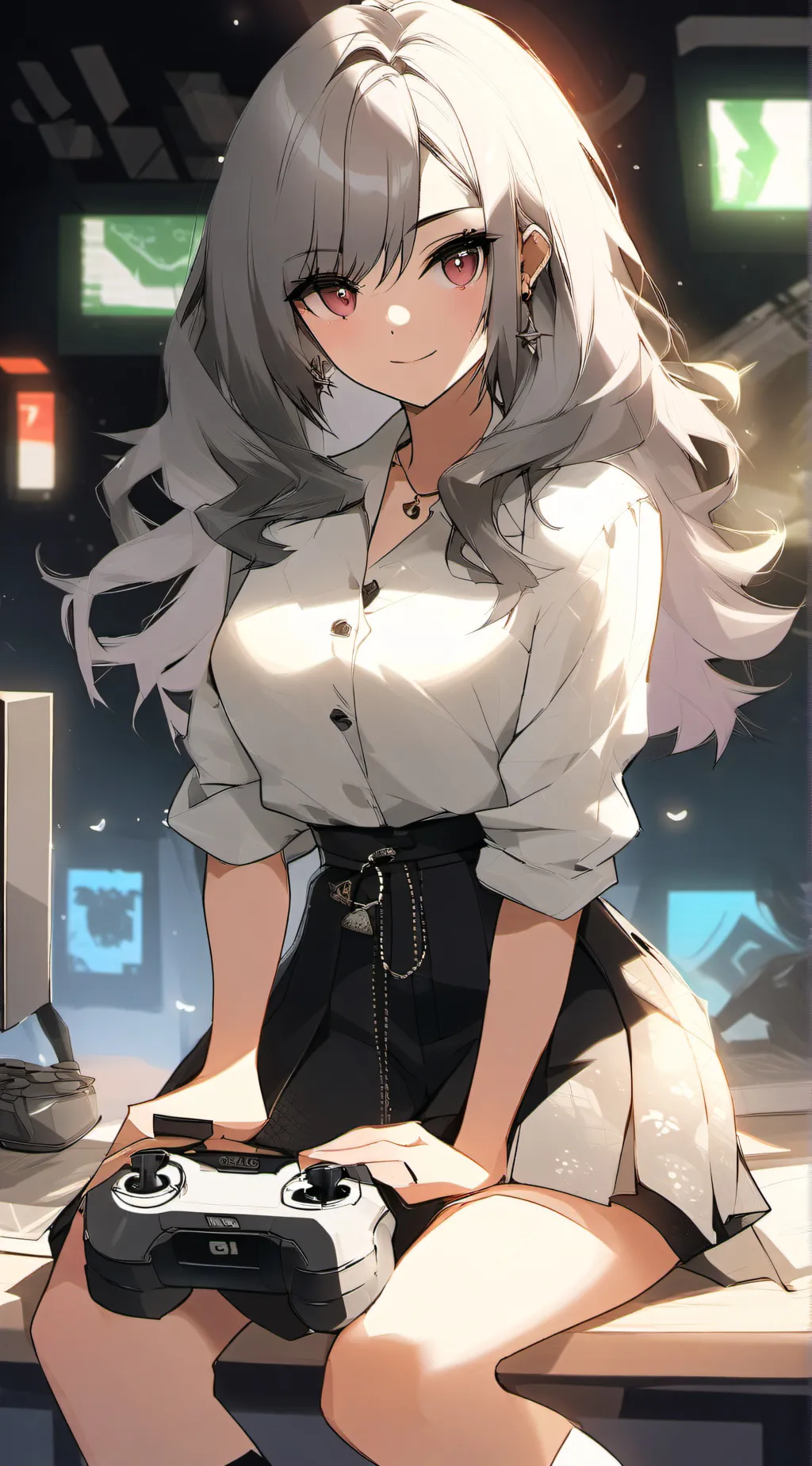 ai character: Kitty background