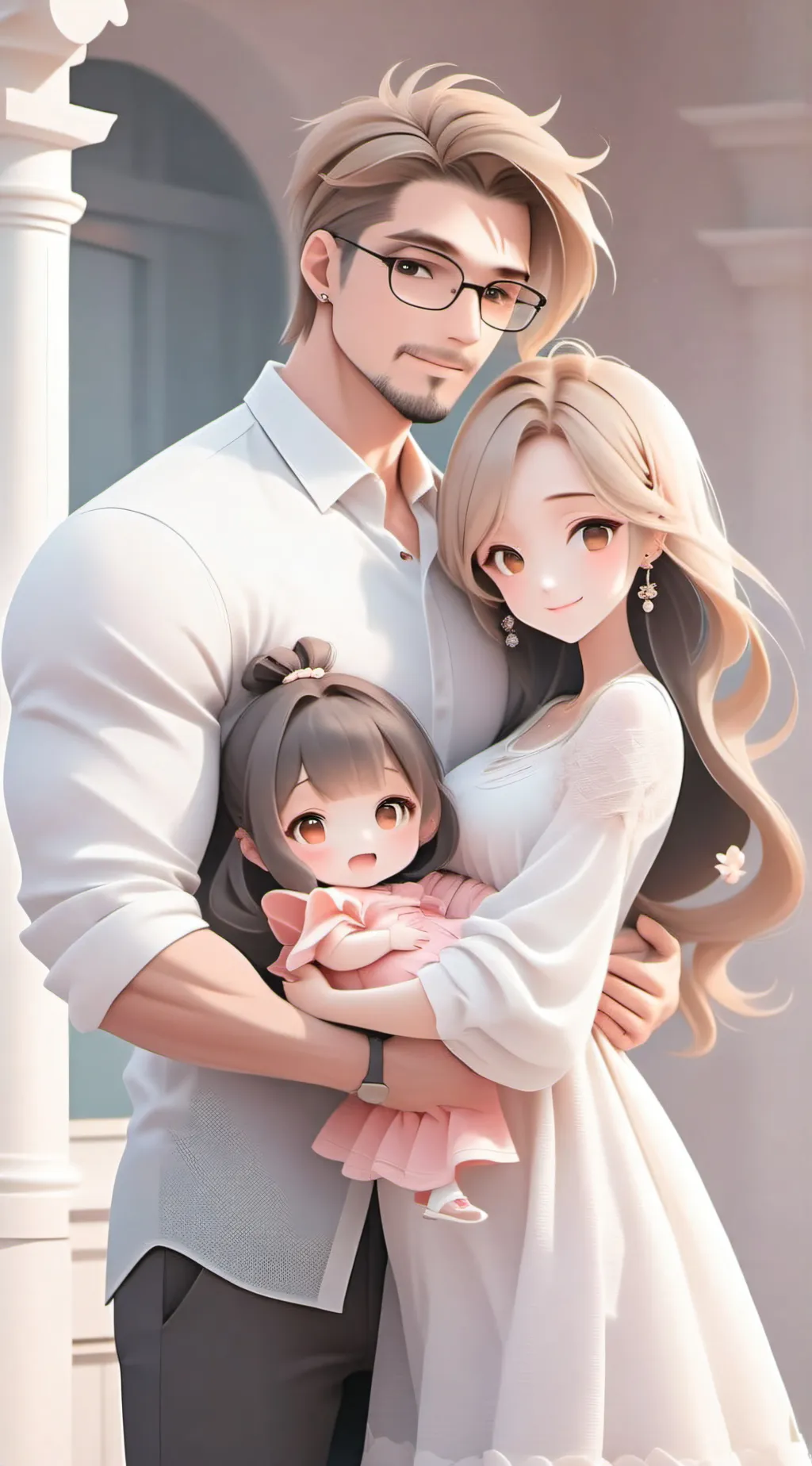 ai character: Mina background