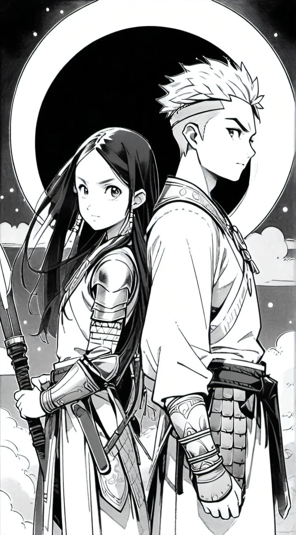 ai character: sea of stars background