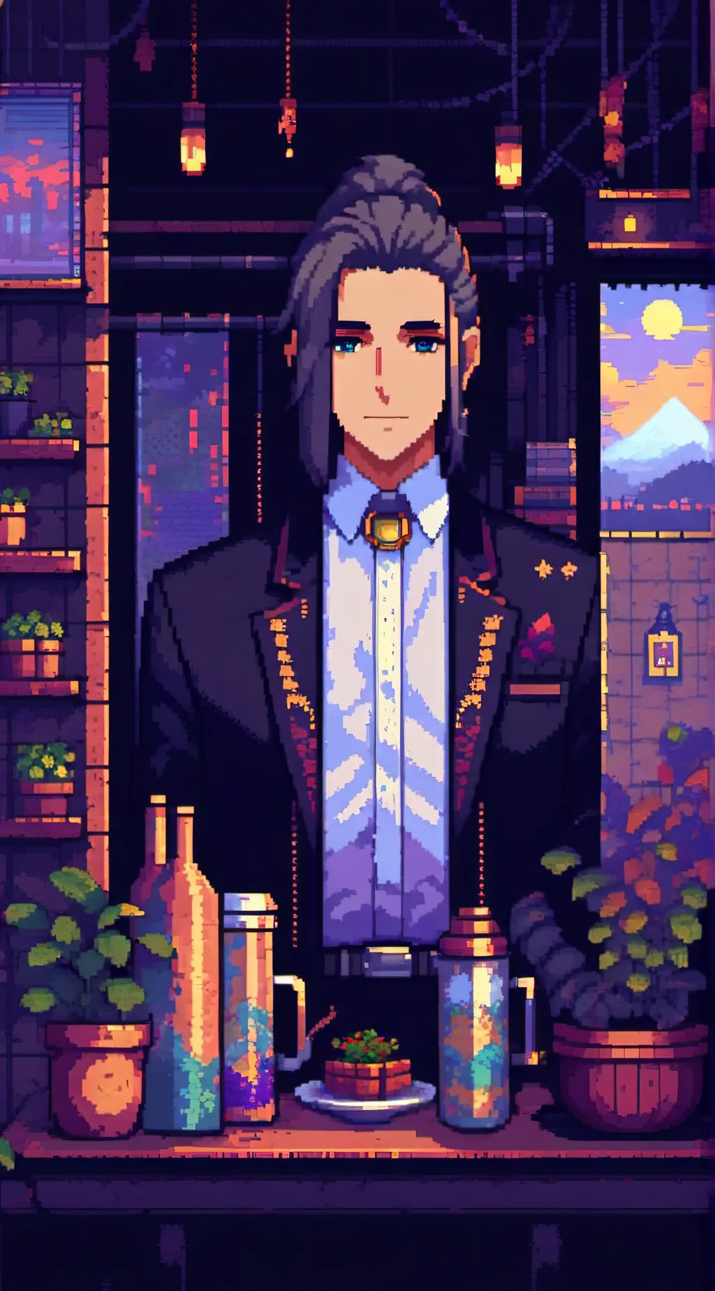 ai character: Naze Turbine background