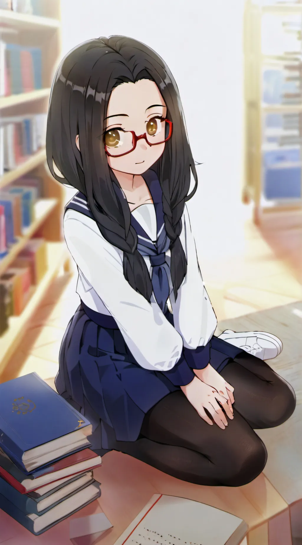 ai character: Marie background