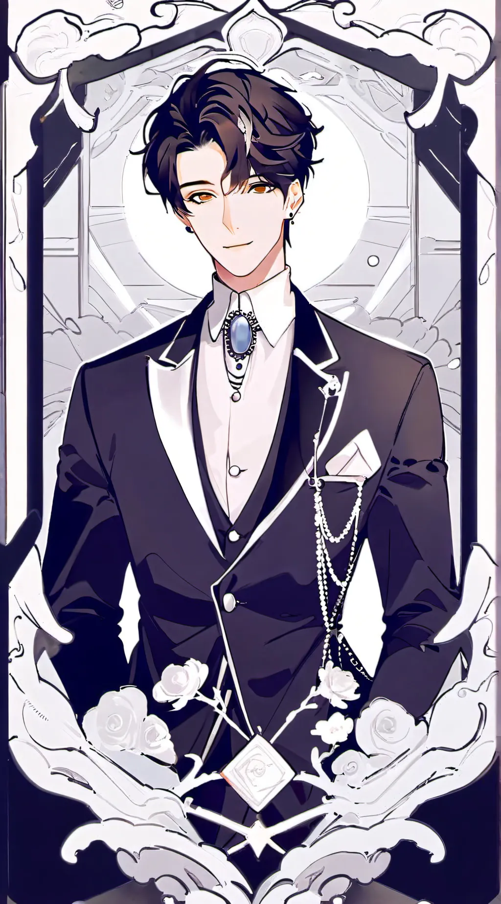 ai character: Lucas ￼ ￼ background