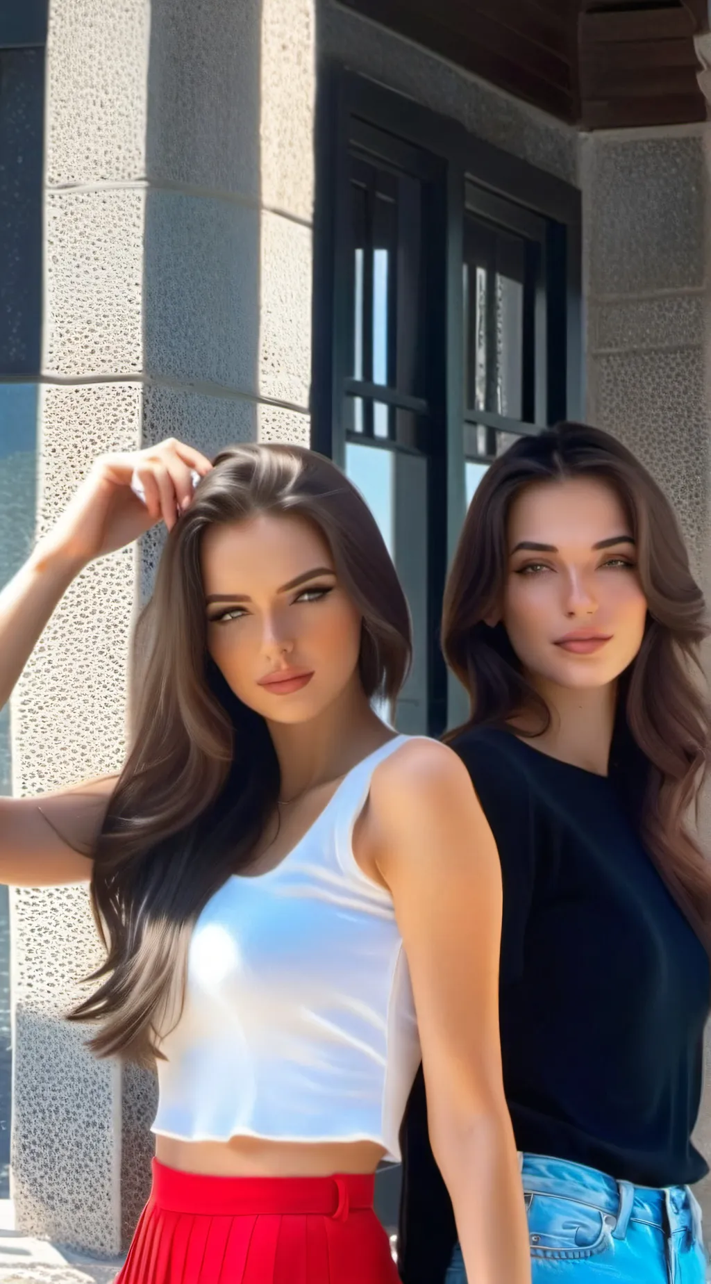 ai character: Lorena  background