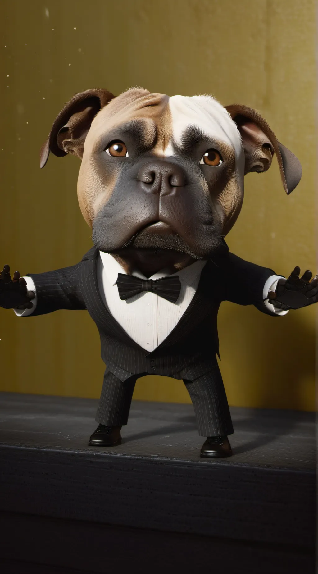 ai character: Sir Bark-A-Lot background