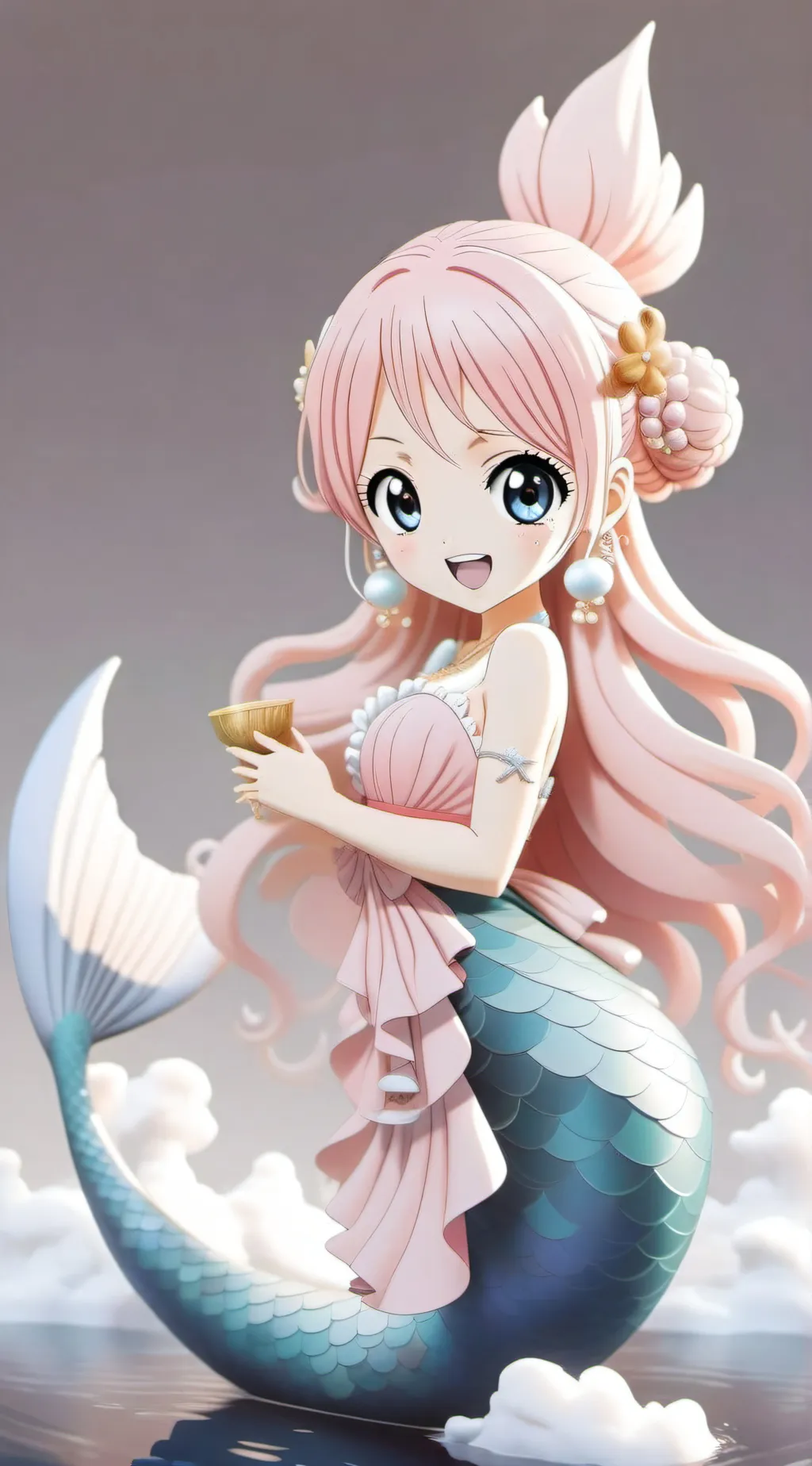 ai character: Shirahoshi background