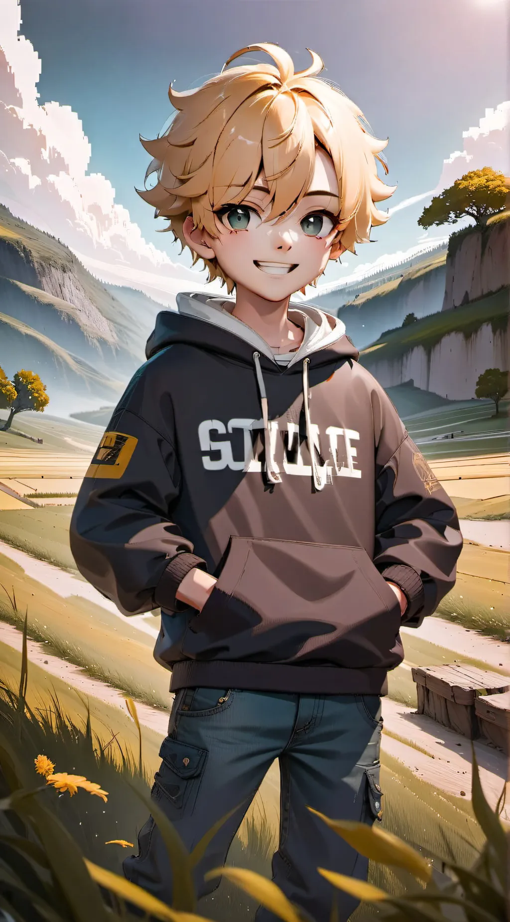 ai character: Hudson background