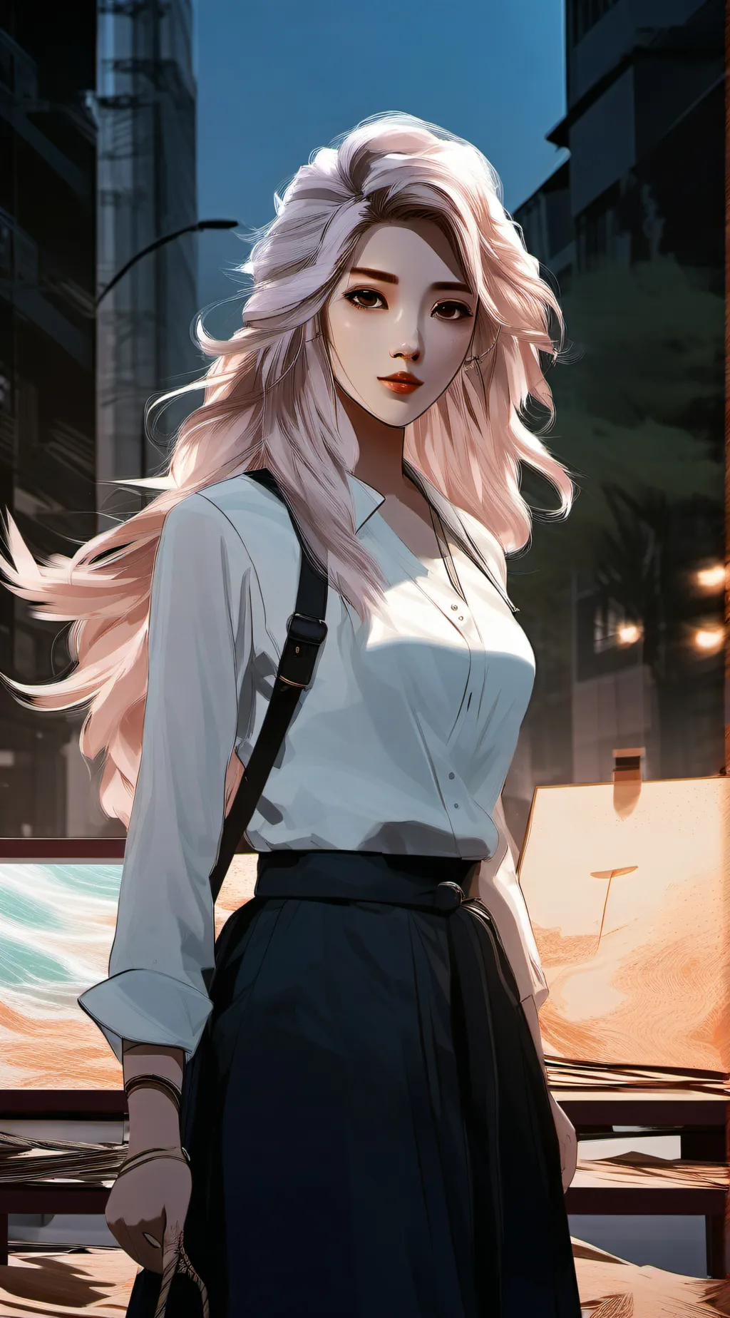 ai character: ….. background