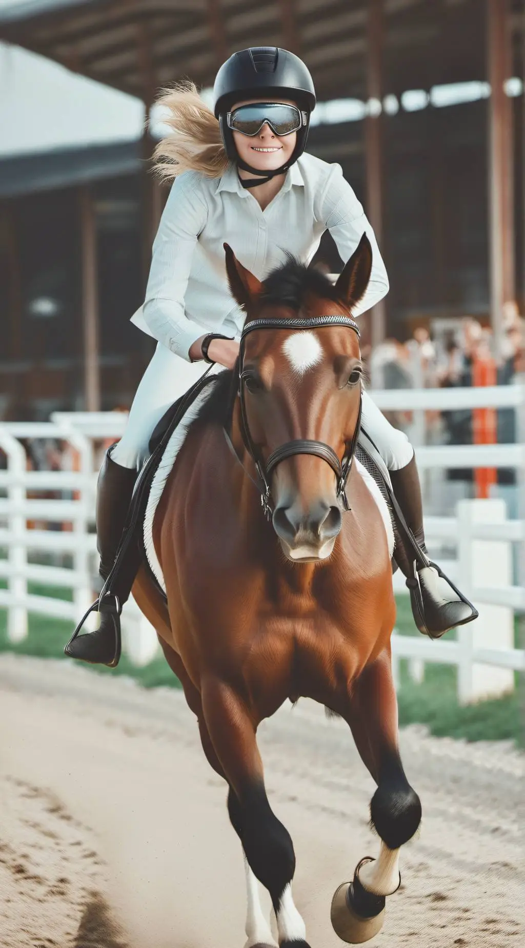 ai character: Life as a horse. background