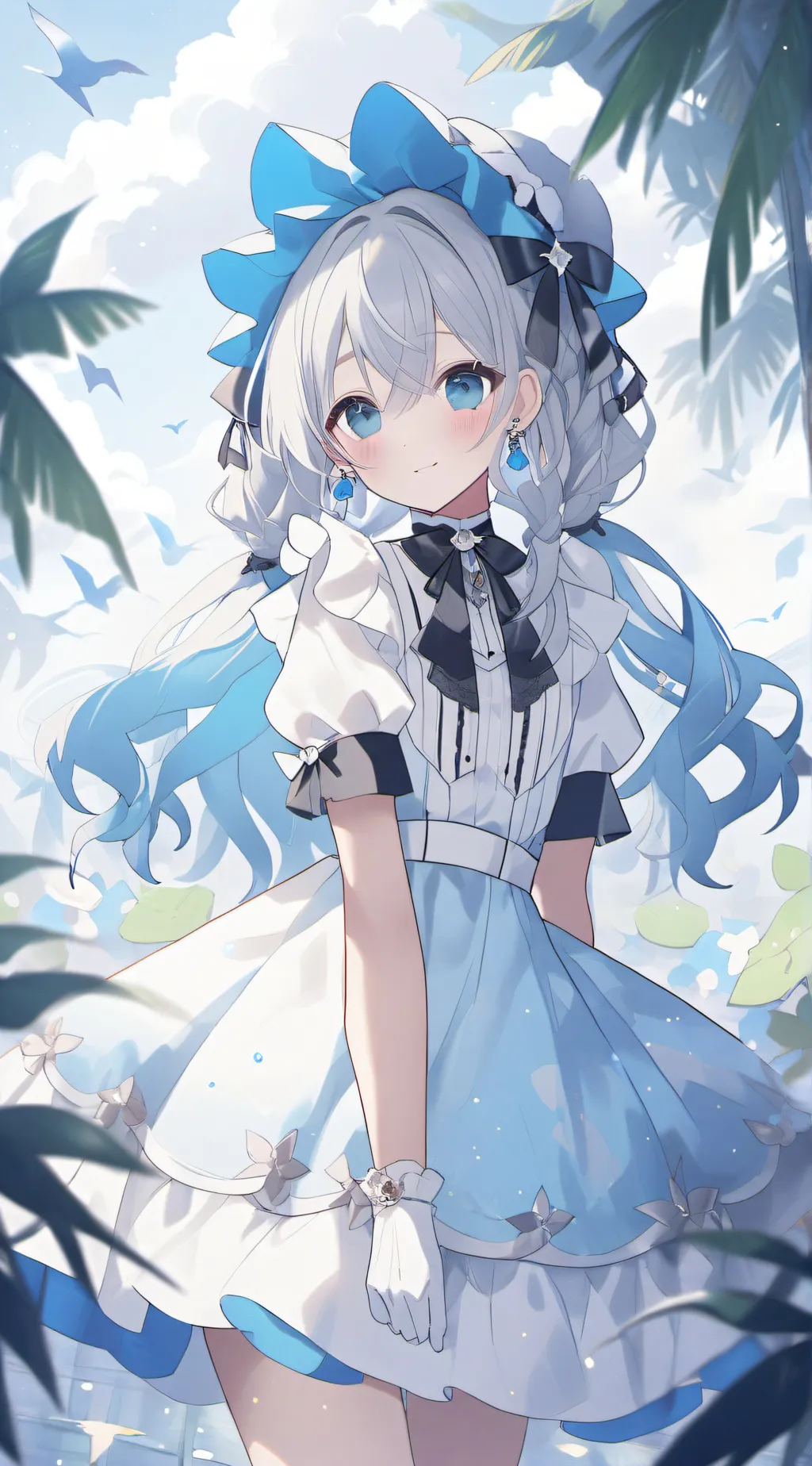 ai character: Your gf background