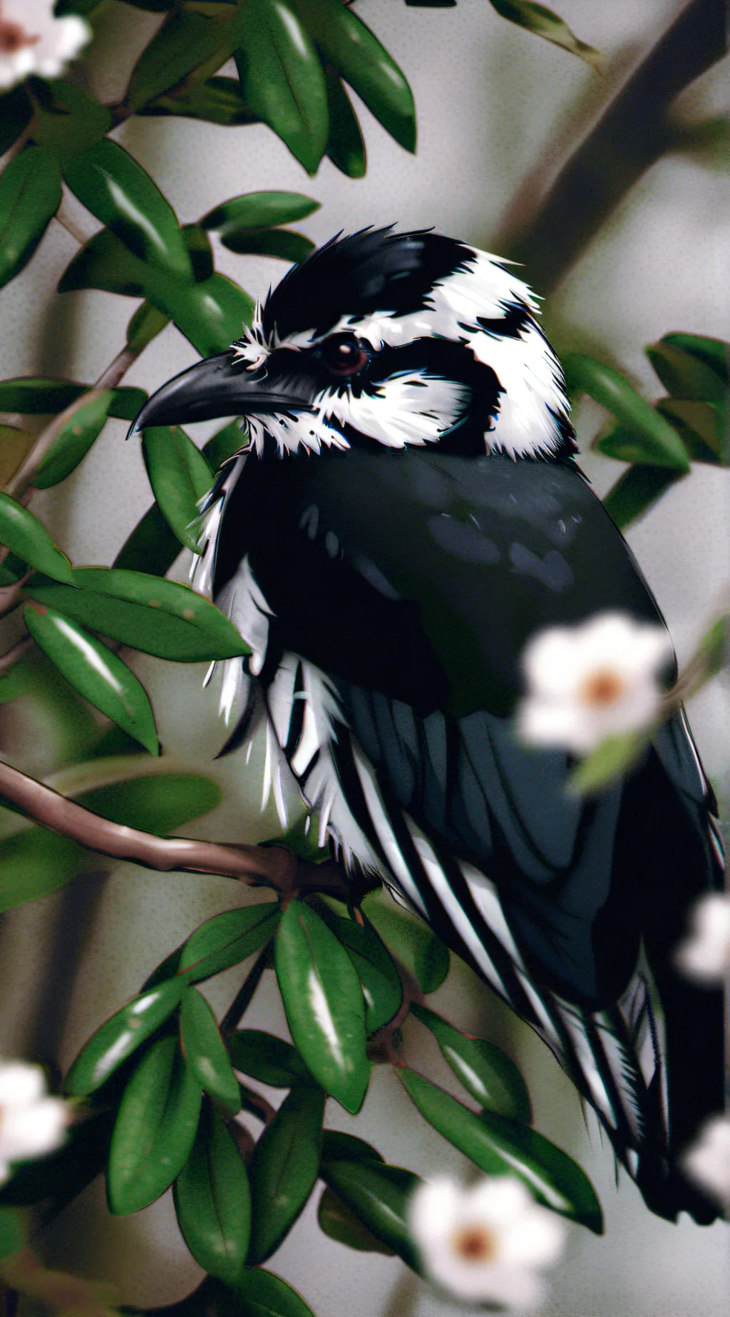 ai character: The birds background