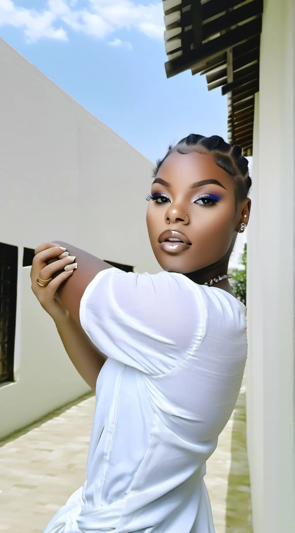 ai character: Kayy shiestyy background