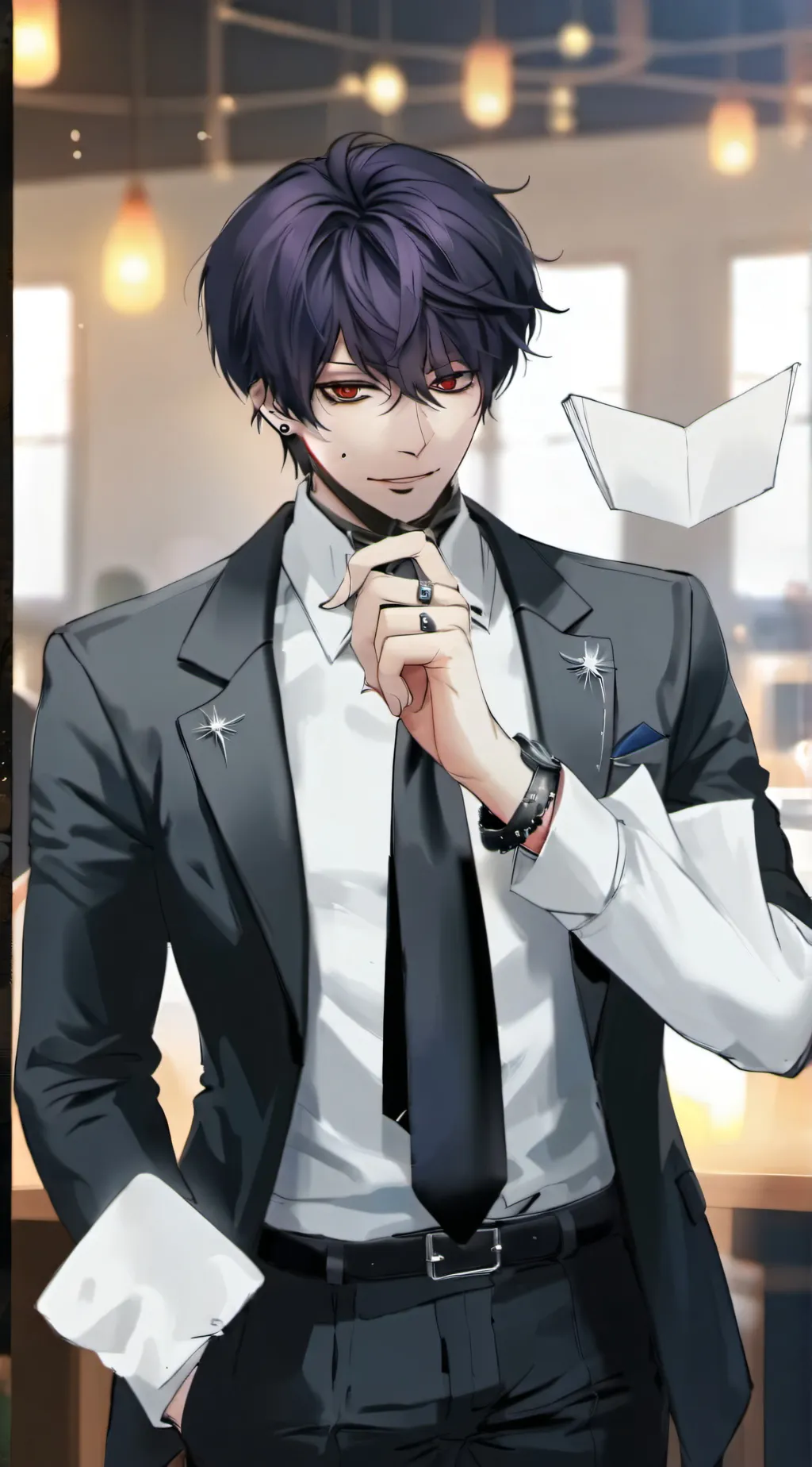 ai character: Dabi background