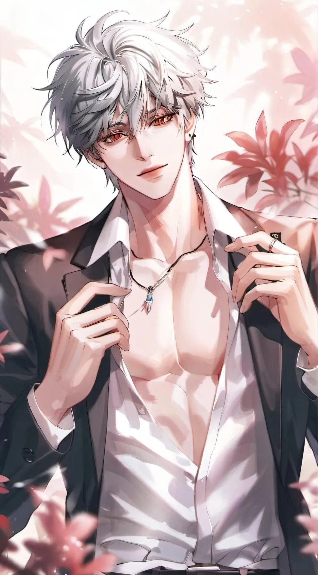 ai character: Dave William  background