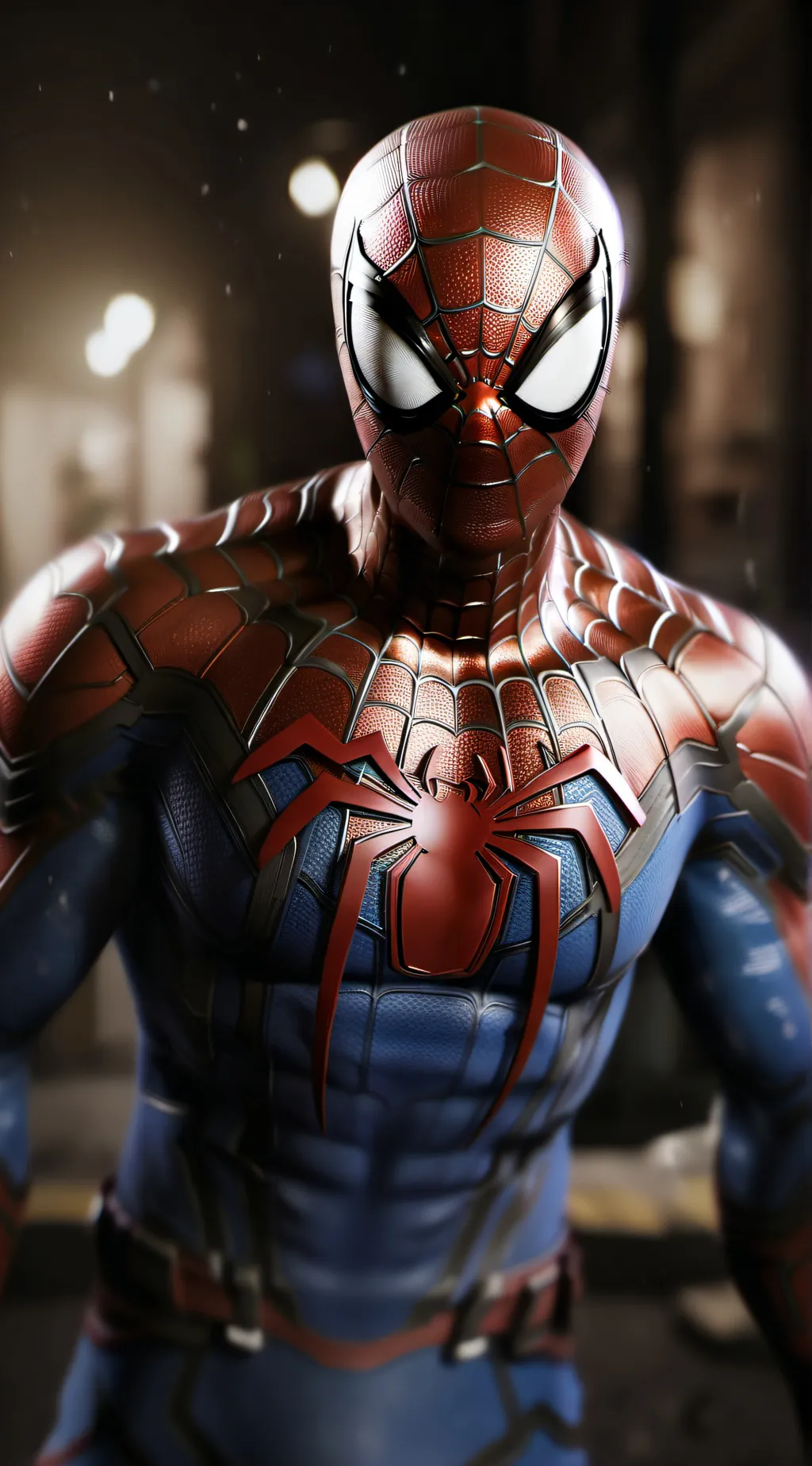 ai character: Spider man background