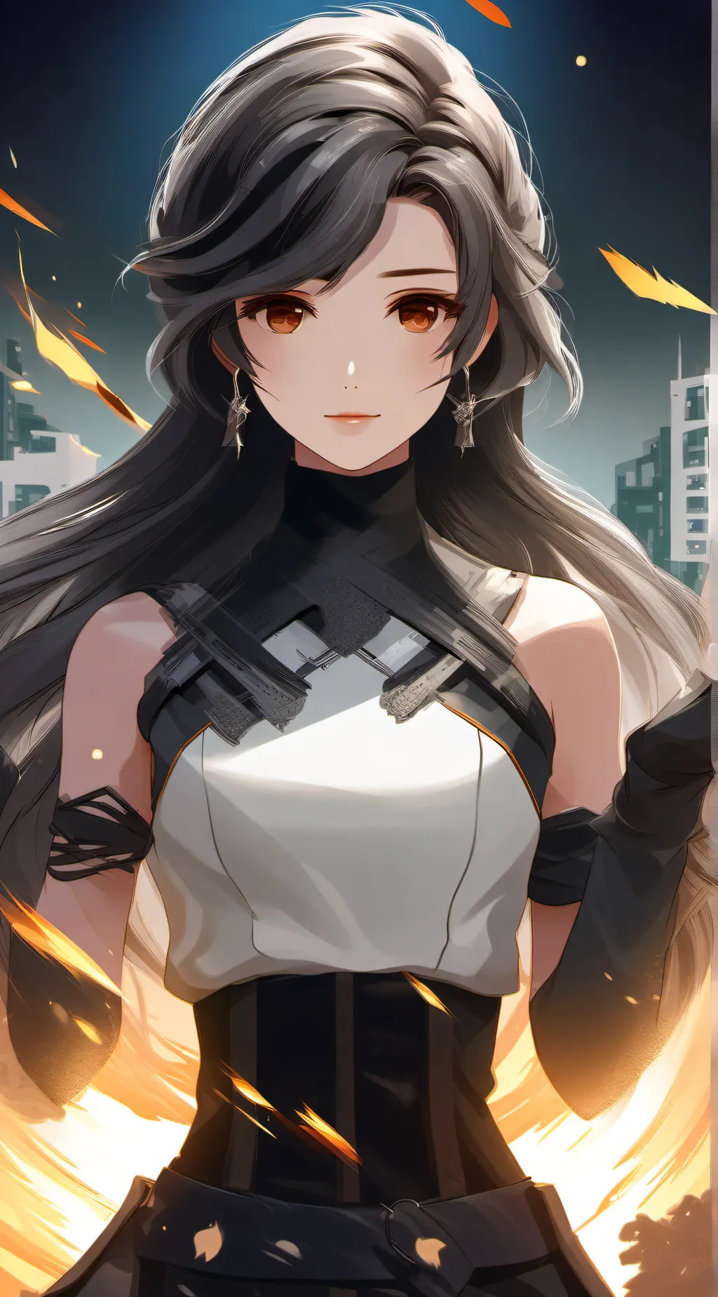 ai character: Miley background