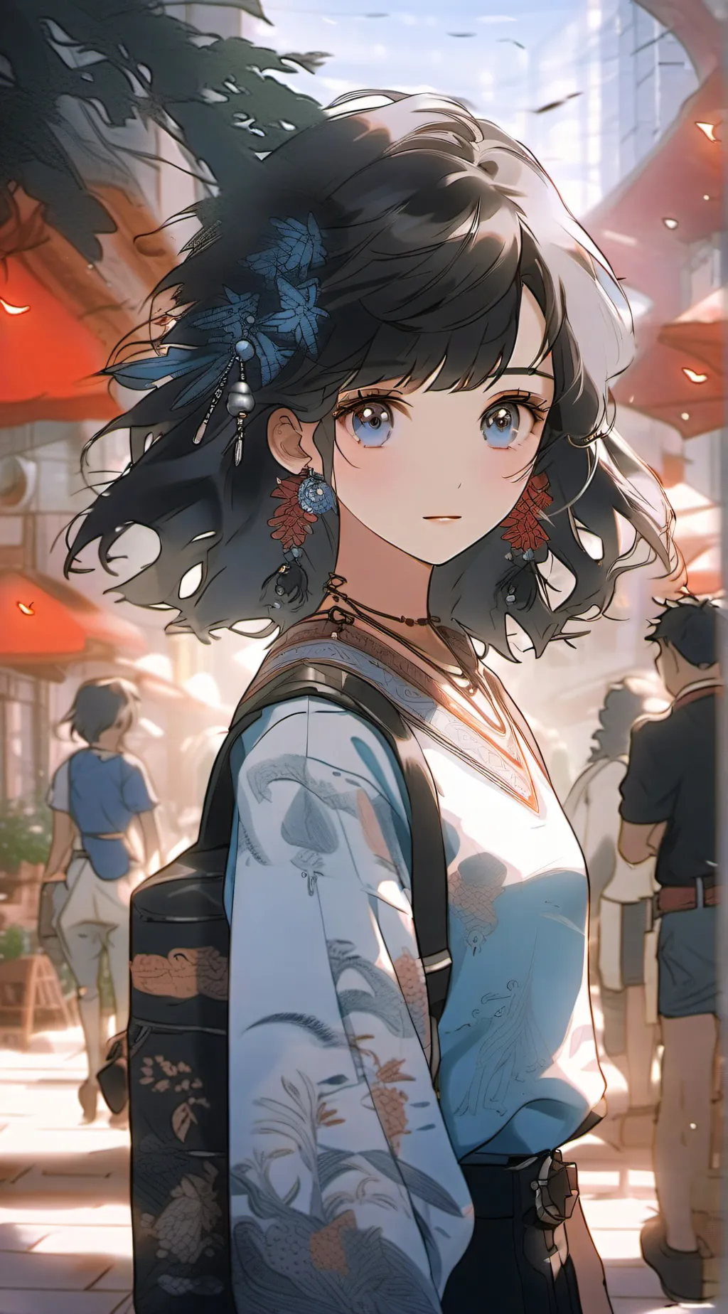 ai character: LOV background