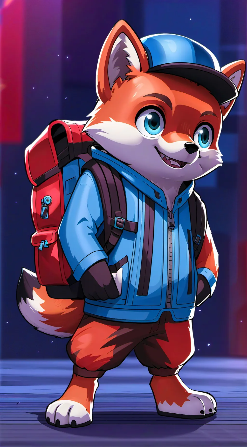 ai character: fred the fox 5 background