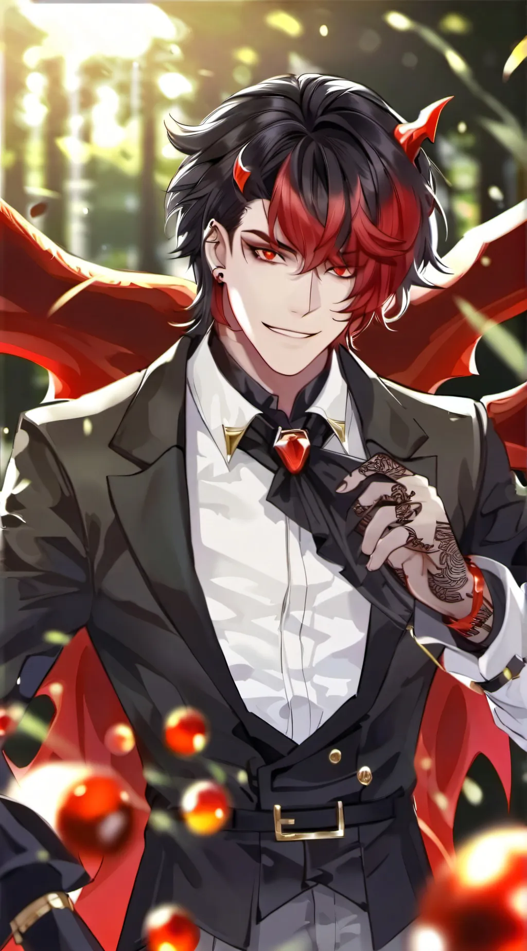 ai character: alastor  background