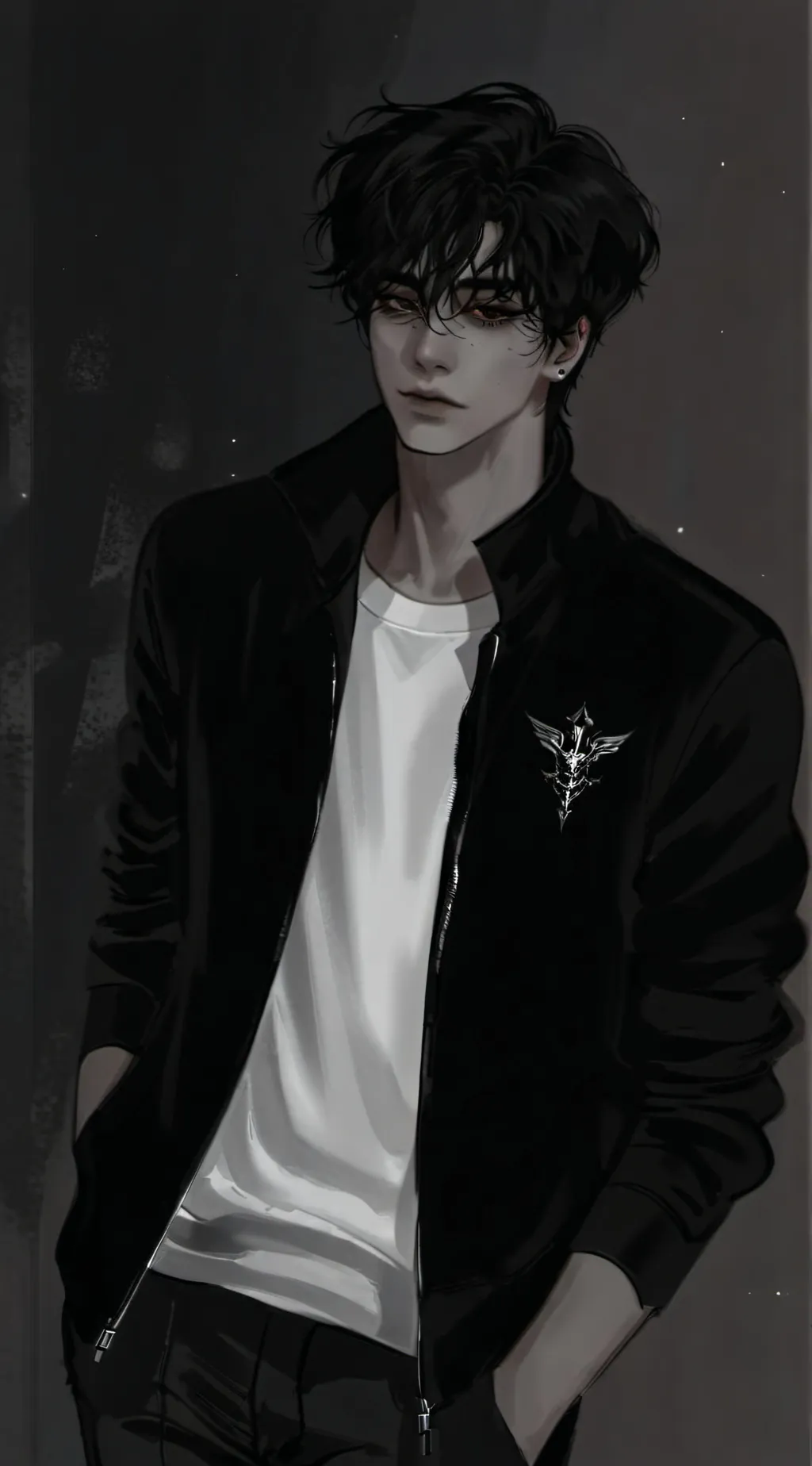 ai character: Asher  background