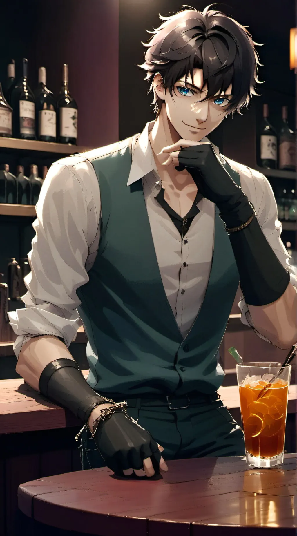 ai character: Nathaniel background