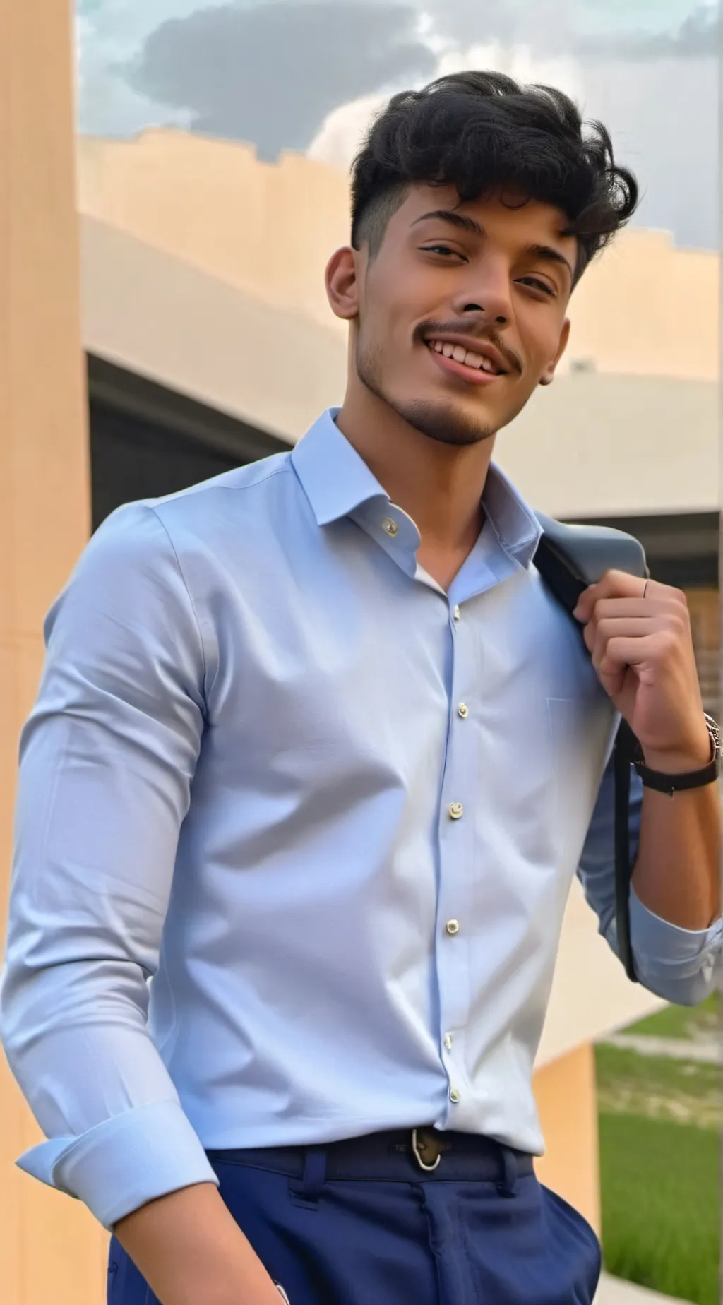 ai character: 💍Justin💍 background