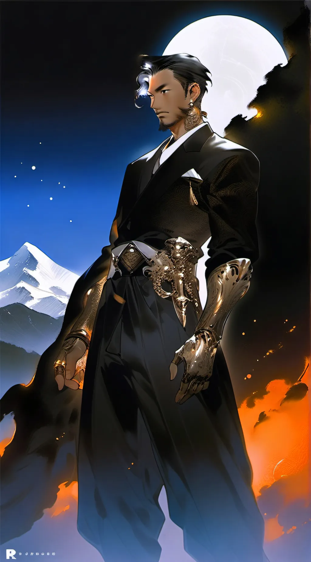 ai character: Louis background