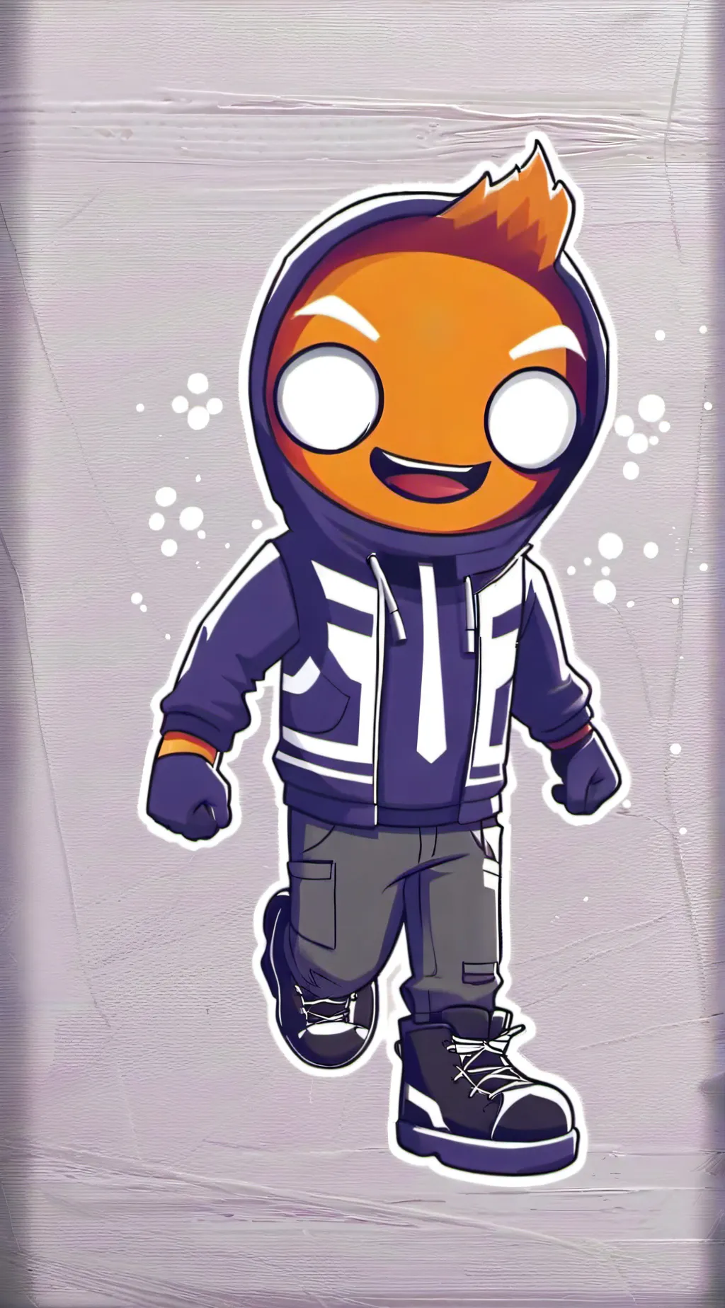 ai character: Fishstick  background