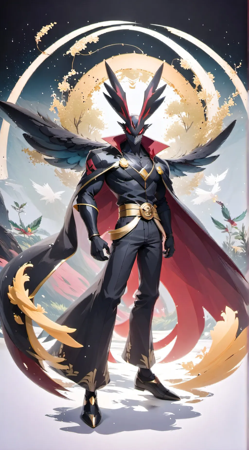 ai character: Bulu  background