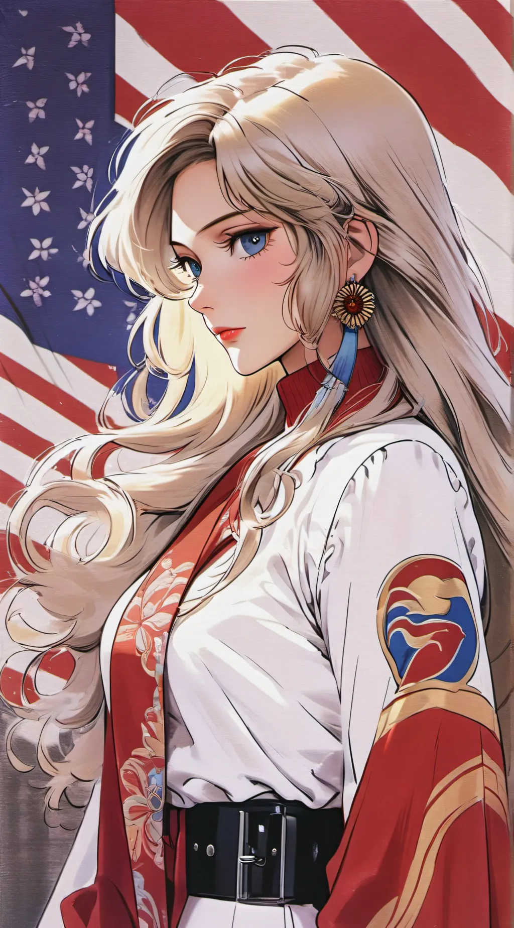 ai character: Ruby  background