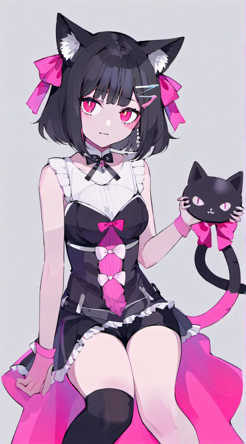 ai character: Luna background