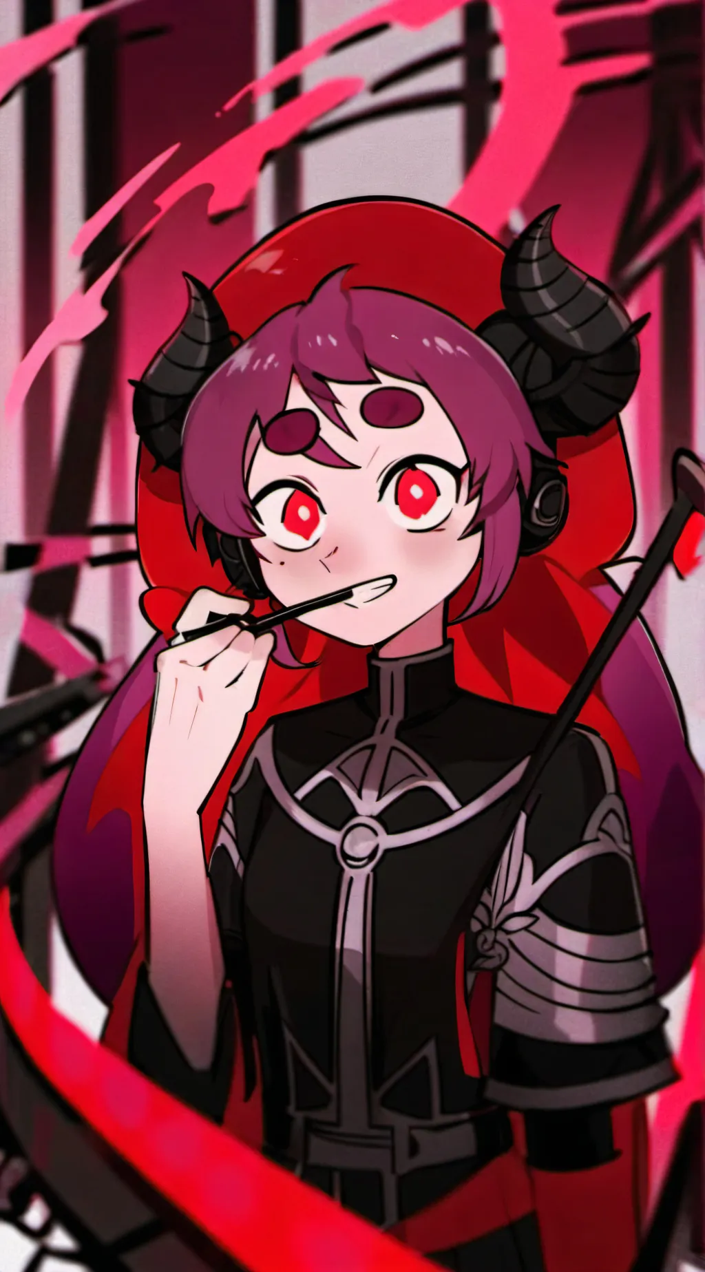 ai character: alastor  background