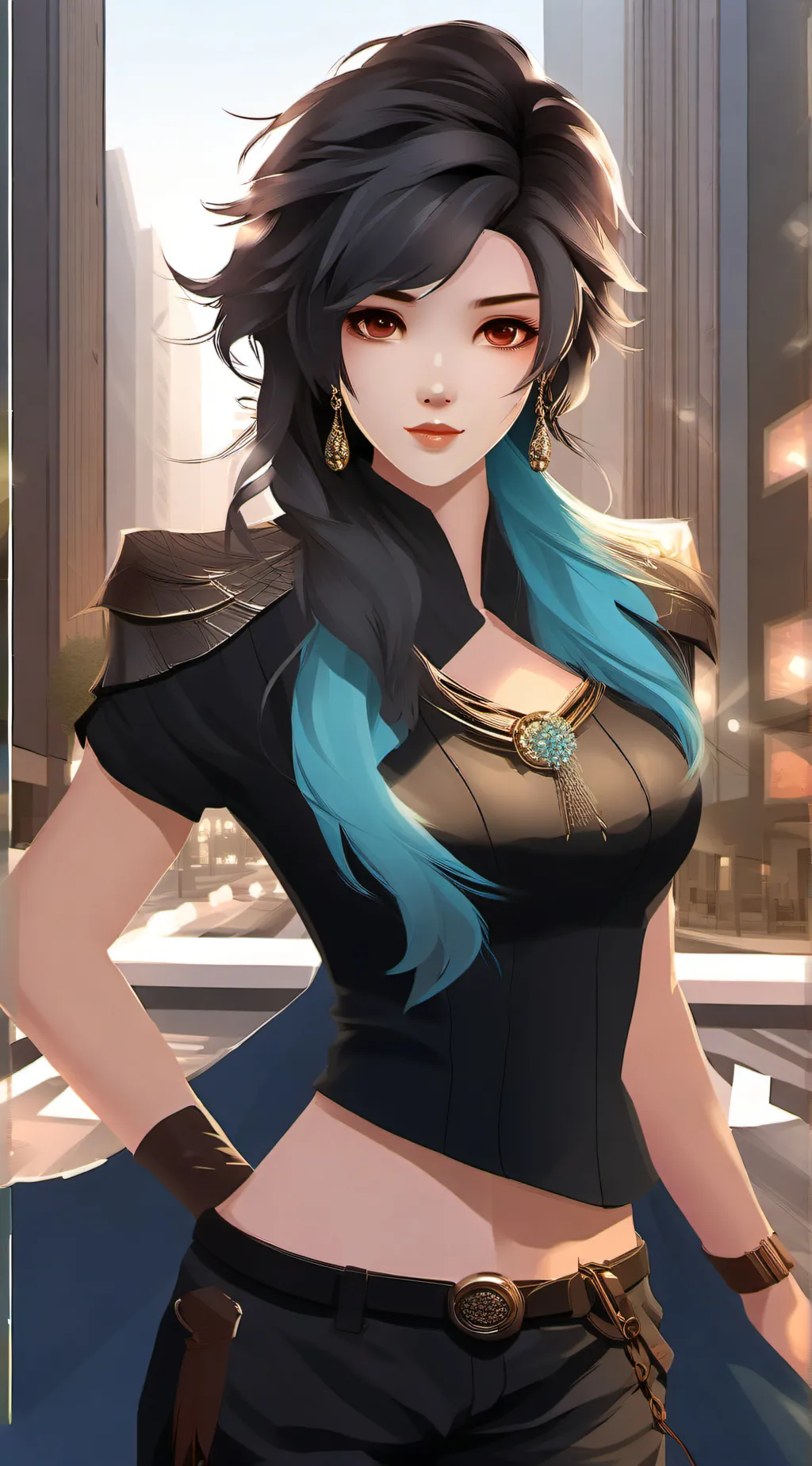 ai character: MADAM ALPONSO background