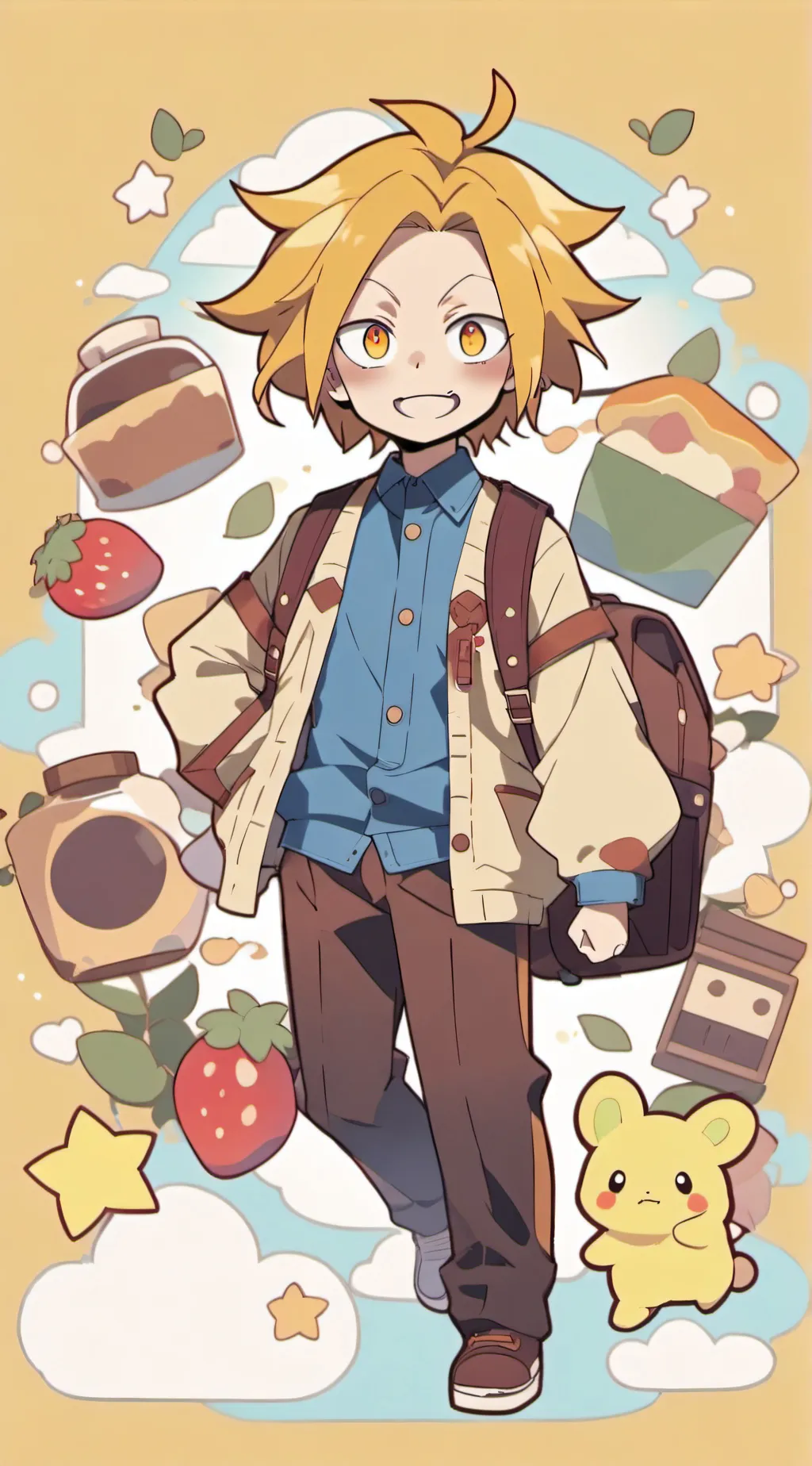 ai character: cash  background