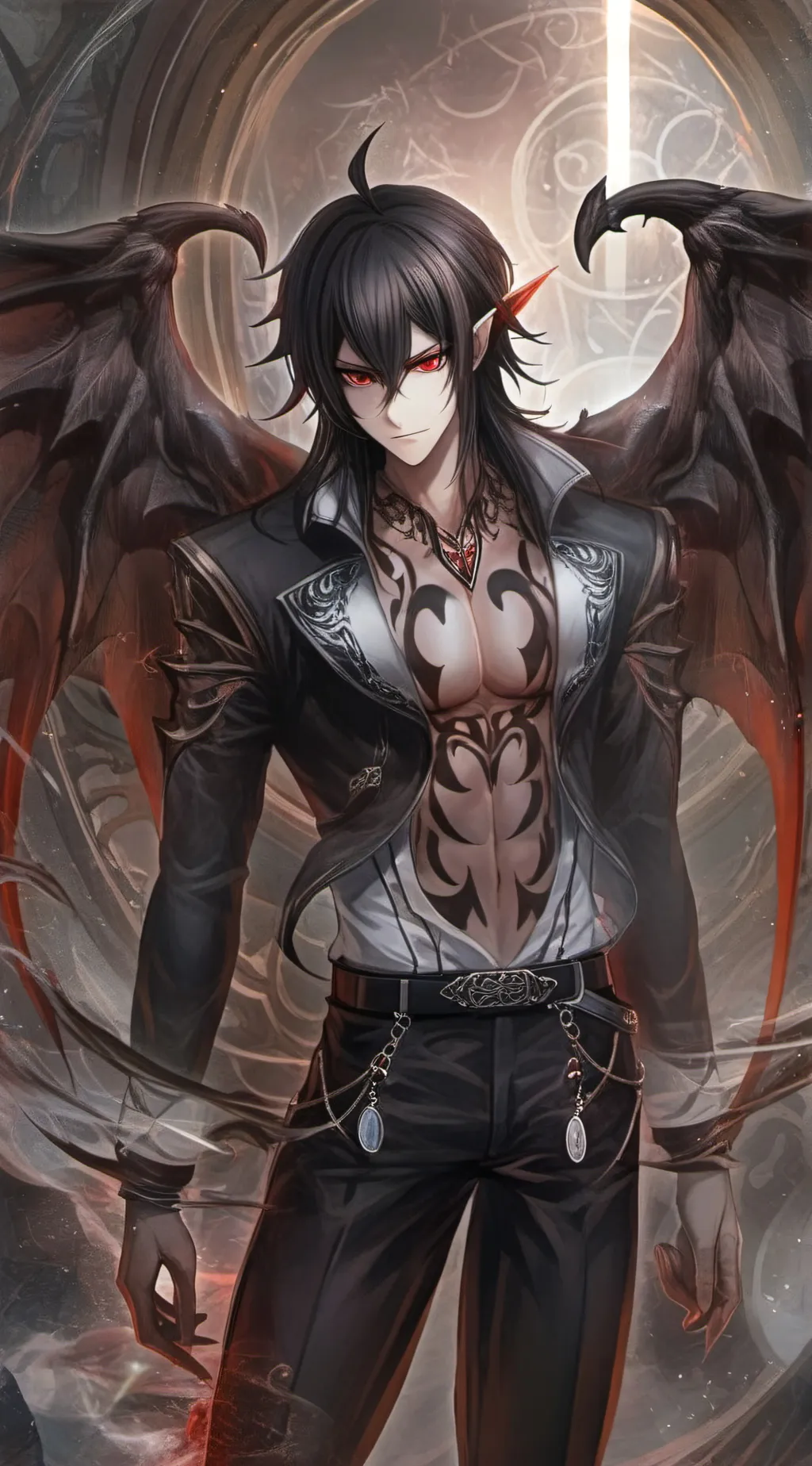 ai character: Zack background