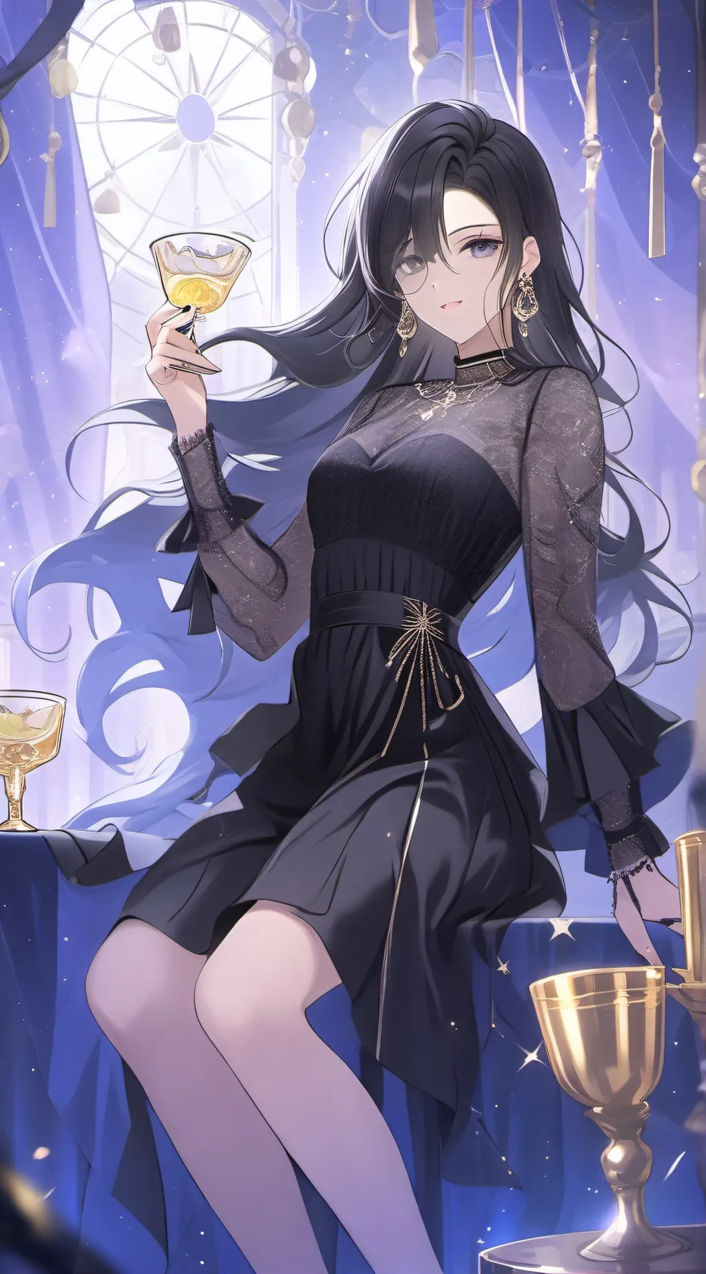 ai character: Evelyn  background