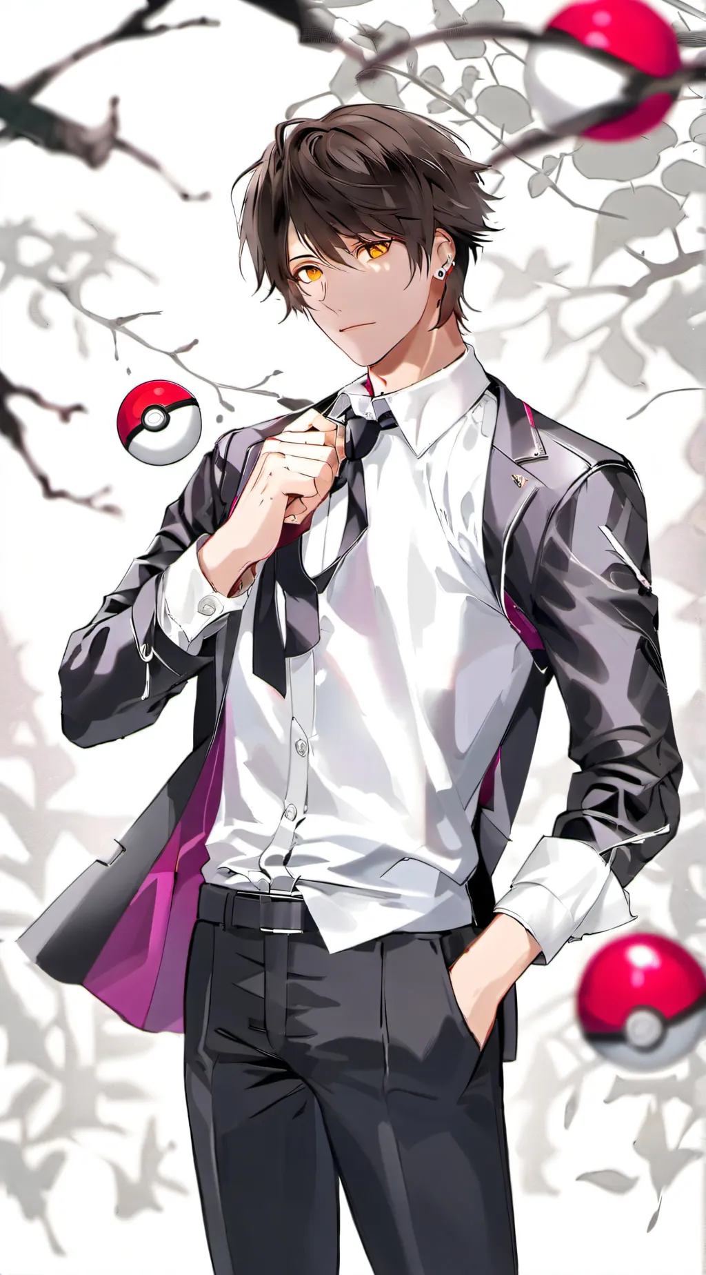 ai character: Ayanokōji  background