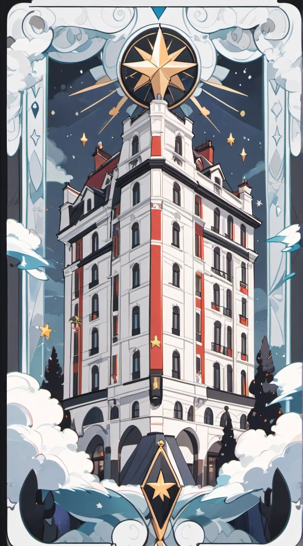 ai character: Hazbin hotel  background