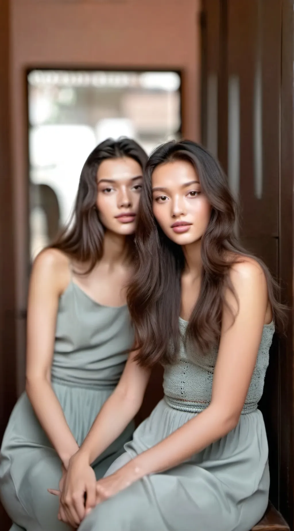 ai character: Lily  Mabel Chee  background