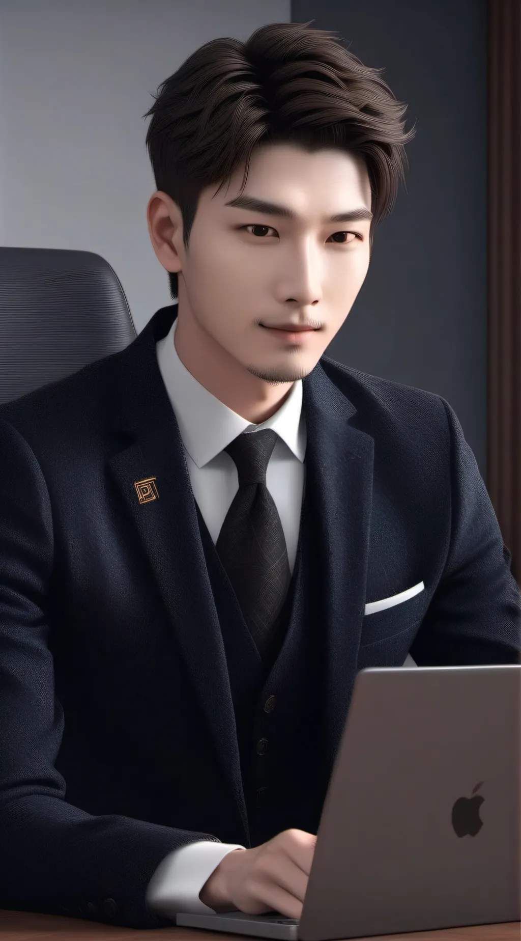 ai character: Jiang Yi Cheng  background