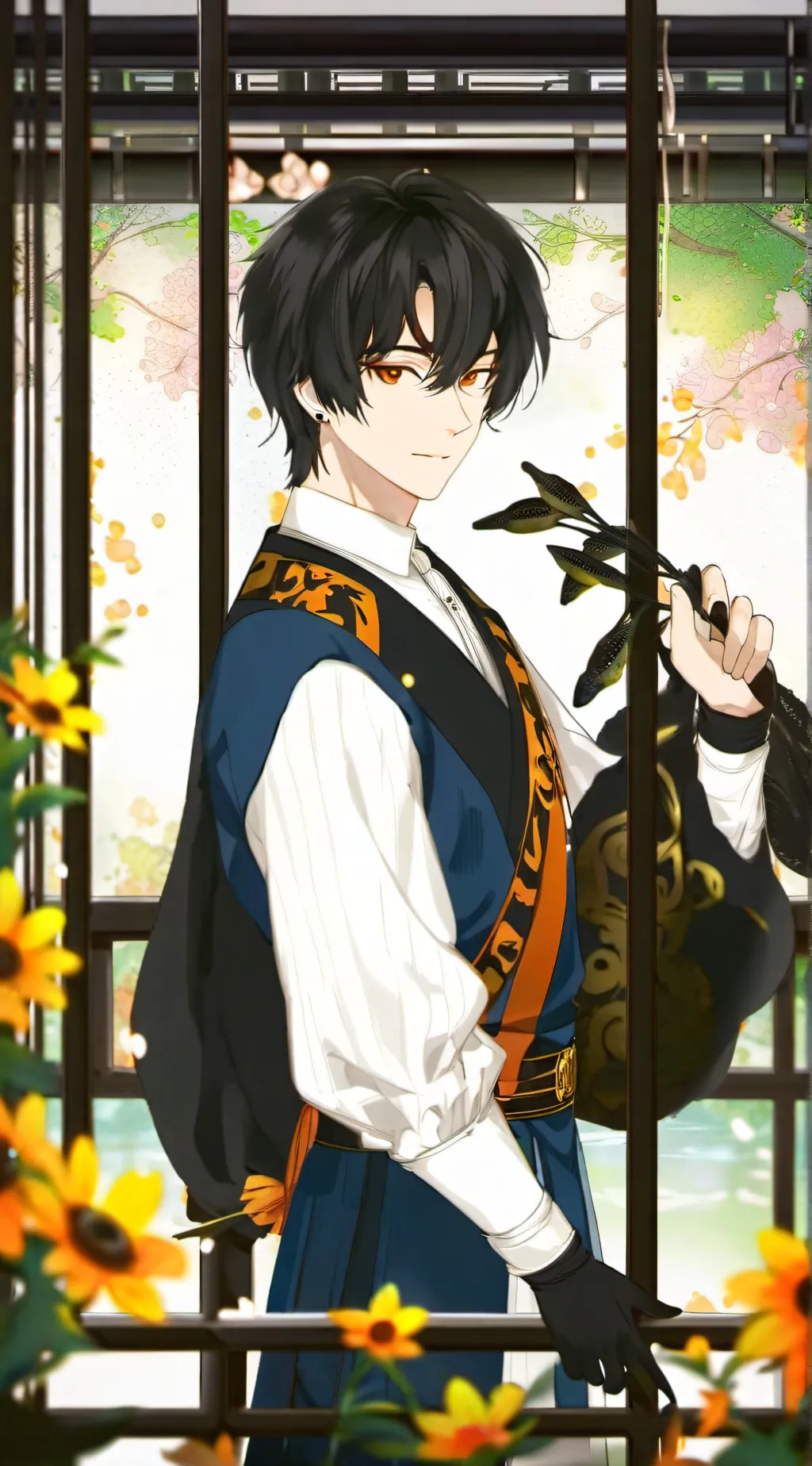 ai character: enhypen  background