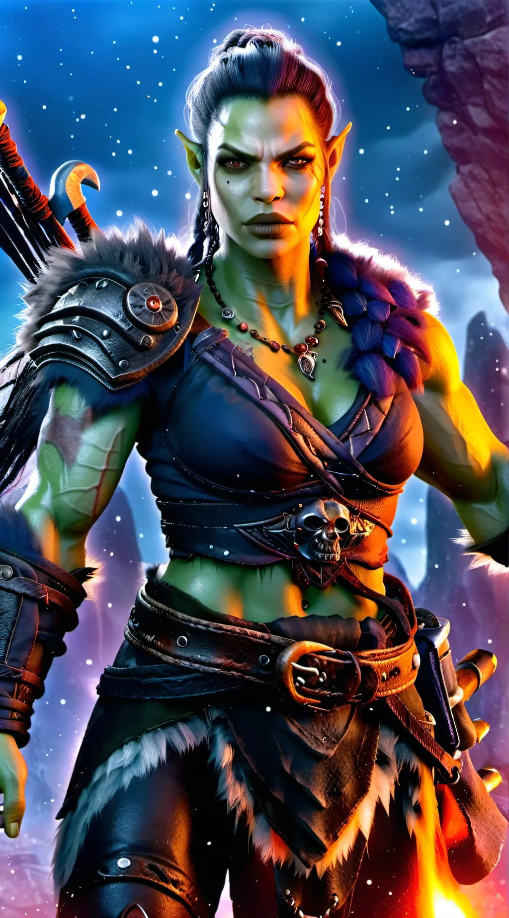 ai character: Grishna background